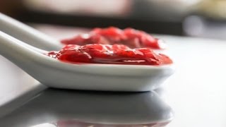 Video Recipe How to Make Strawberry Compote [upl. by Nnayhs]