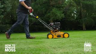 How to Remove Moss from your Lawn  Great Lawns Made Simple [upl. by Rudolph]