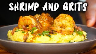 How to Make Shrimp and Grits  Southern style  That Savage Kitchen [upl. by Odrarej]