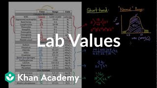 Introduction to lab values and normal ranges  Health amp Medicine  Khan Academy [upl. by Brunella]