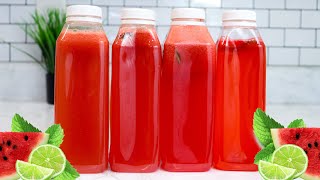 I Drink This For Clear Skin amp Weight Loss  Watermelon Juice Benefits  Juicingrecipes [upl. by Assenov]