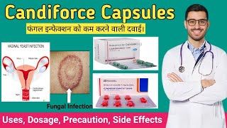 Candiforce 200 mg Capsule Uses in Hindi  Candiforce 200 Side Effects in Hindi  Candiforce 100 mg [upl. by Yseulte]