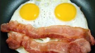 HOW TO COOK BACON AND EGGS  Gregs Kitchen [upl. by Marlene]