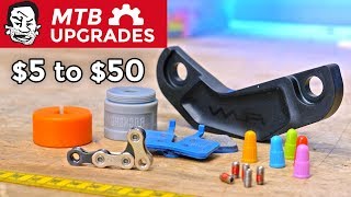 11 Super Cheap MTB Upgrades [upl. by Yadnus]