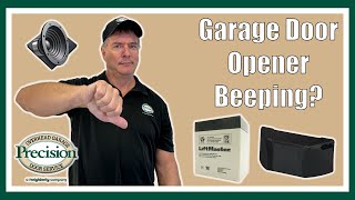 Why is My Garage Door Opener Beeping [upl. by Ainedrag]