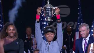 Naomi Osaka vs Serena Williams  US Open 2018 Final Extended Highlights [upl. by Oletha]