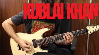 Kublai Khan TX  Boomslang GUITAR COVER [upl. by Noicpesnoc]