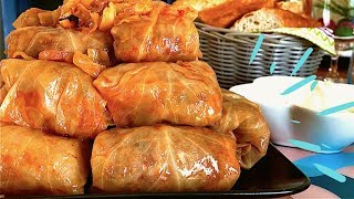 SARMALE  CABBAGE ROLLS TRADITIONAL ROMANIAN FOOD 🇷🇴 [upl. by Cuthburt]