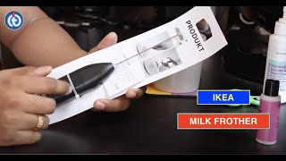 IKEA MILK FROTHER Review amp Battery Installation [upl. by Nitsirc]