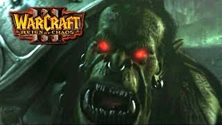 Warcraft 3 Story ► Grom Hellscream VS Mannoroth Cinematic  Orc Campaign [upl. by Netsuj]