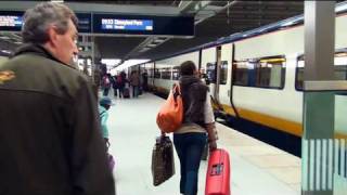 Disneyland Paris by Eurostar High Speed Train  Arriving at MarnelaVallée Chessy HD [upl. by Cerelly]