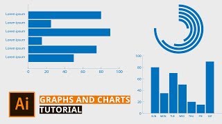 Illustrator Tutorial  How To Create Graphs In Adobe Illustrator [upl. by Bicknell593]