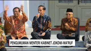 Sah Presiden Jokowi Umumkan Menteri Baru Kabinet Indonesia Maju [upl. by Congdon935]