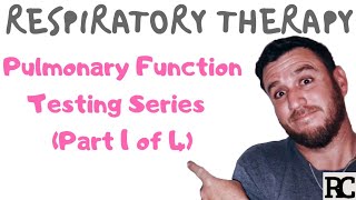 Respiratory Therapy  Pulmonary Function Test Series 14  FVC FEV1 and the keyFEV1 [upl. by Naeerb182]