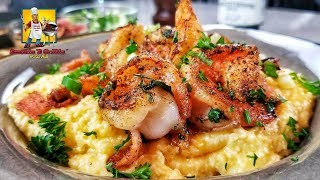 Shrimp and Grits  Shrimp and Grits Recipe [upl. by Atena347]