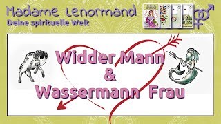 Widder Mann amp Wassermann Frau Liebe und Partnerschaft [upl. by Hevak736]