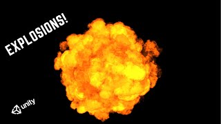 How To Create An Explosion Effect In Unity [upl. by Grete]