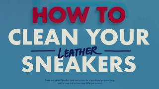 How to Clean Your Leather Sneakers  TOMMY HILFIGER [upl. by Ocer]