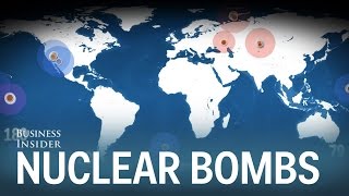 Every nuclear bomb explosion in history [upl. by Aral]