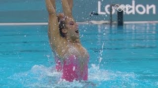 Synchronized Swimming Duets  Technical Routine Heats  London 2012 Olympics [upl. by Chapin]