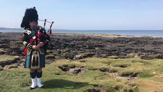 Bagpipe version of the fields of Athenry by hirepipemajor Comp Pete StJohn [upl. by Bertelli]