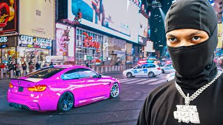 MOST WANTED DRIVERS TAKEOVER TIMES SQUARE [upl. by Borgeson]