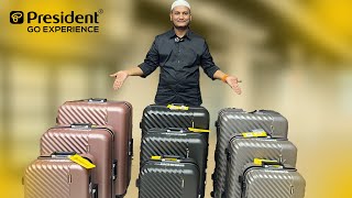 President Fibre Case 2024  President Luggage Price in Bangladesh [upl. by Gascony972]