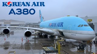 🇺🇸 Los Angeles LAX to Seoul ICN 🇰🇷 Korean Air Airbus A380  FULL FLIGHT REPORT Polar route [upl. by Yerfdog522]