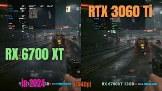 RTX 3060 Ti vs 6700 XT  1440p gaming 2024 [upl. by Armington576]