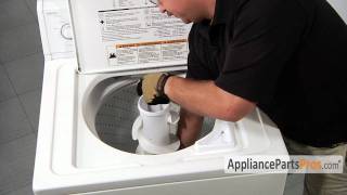 How To WhirlpoolKitchenAidMaytag Washer Filter Plug Kit 285868 [upl. by Neelrad]