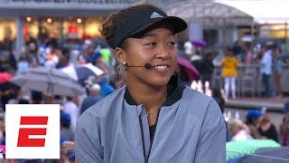 FULL Naomi Osaka interview after defeating Serena Williams in 2018 Grand Slam final  ESPN [upl. by Shapiro620]