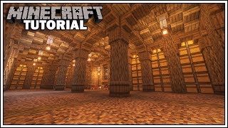 Minecraft Underground Storage Room Tutorial How to Build [upl. by Eentihw]