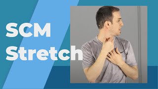 Sternocleidomastoid Stretch SCM for Posture Correction [upl. by Oicelem]