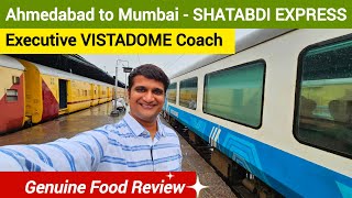 12010 Shatabdi Express  Vistadome Coach  Ahmedabad To Mumbai Central [upl. by Ybok]