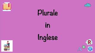 Lingua inglese per bambini plurale in Inglese [upl. by Adle]