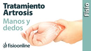 Tratamiento de fisioterapia para la artrosis de manos y dedos [upl. by Voccola]