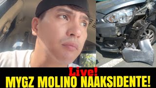 Live Mygz Molino NABANGGA ang MINAMANEHONG SASAKYAN [upl. by Dody]