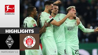 Fourth Home Win In A Row  Borussia Mgladbach  FC St Pauli 20  MD 11 – Bundesliga 2425 [upl. by Myron223]