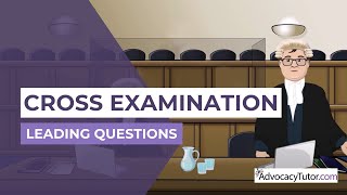 Cross Examination  Leading Questions [upl. by Ahsotan469]