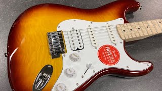 Squier Affinity Stratocaster FMT SSH [upl. by Zetra941]