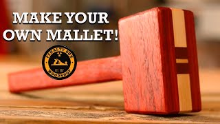 How to Make a Woodworking Mallet  DIY Mallet [upl. by Victoir]