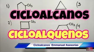 Cicloalcanos y Cicloalquenos Nomenclatura Parte 2 [upl. by Pall65]