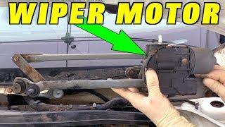 How To Replace a Windshield Wiper Motor [upl. by Mansfield]