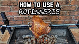 How to Use a Charcoal SpitRotisserie for Beginners [upl. by Naziaf]