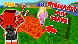 PRO Vs NOOB Minecraft With Sanna [upl. by Suzan]