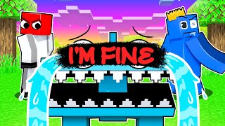 CYAN ISNT FINE in Minecraft [upl. by Esilanna]