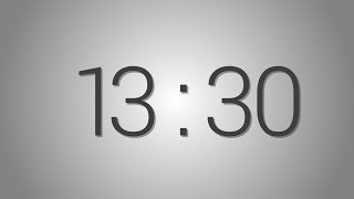 13 Minutes 30 seconds countdown Timer  Beep at the end  Simple Timer thirteen min thirty sec [upl. by Blood58]