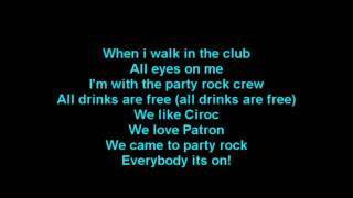 LMFAO  Shots ft Lil Jon Lyrics [upl. by Cochrane]