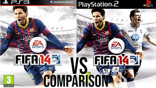 FIFA 14 PS3 Vs PS2 [upl. by Notnilk]