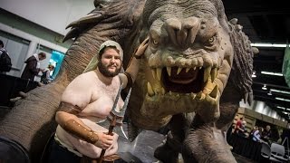 Making a LifeSize Rancor from Star Wars [upl. by Daus]